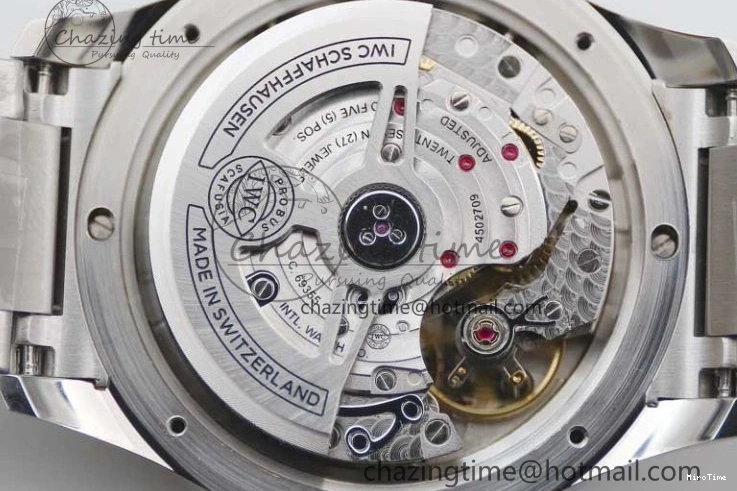 MIROTIME 0315 FastDry Portugieser Chronograph IW371615 ZF Best Edition Green Dial on SS Bracelet A7750 (Slim Movement) 7038